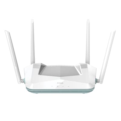 D-Link R32 Eagle Pro AI WiFi 6 Router AX3200 Dualband, 4x 1G LAN, 1x 1G WAN, KI-Assistent, KI-basiertes Mesh