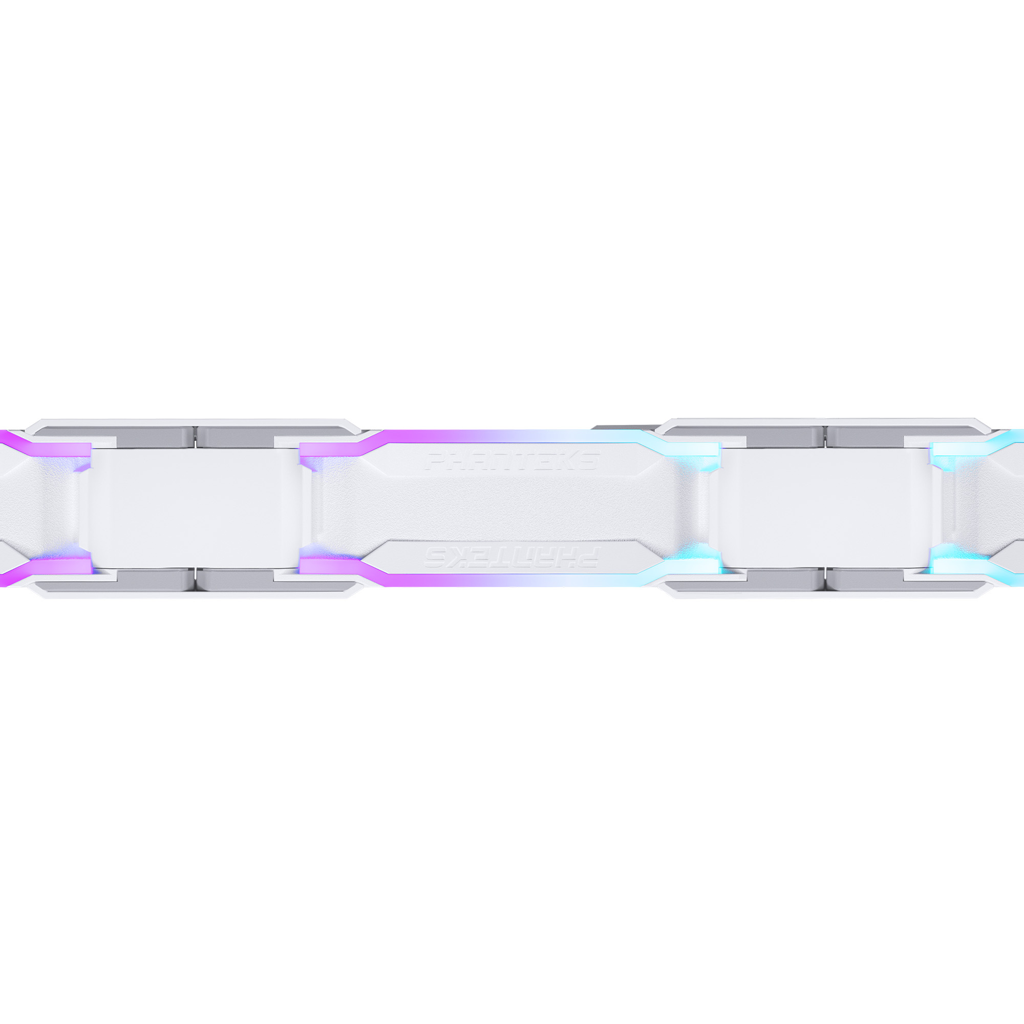 PHANTEKS D30 PWM D-RGB weiß | 120mm Gehäuselüfter Kühlung Produkt Bild 6