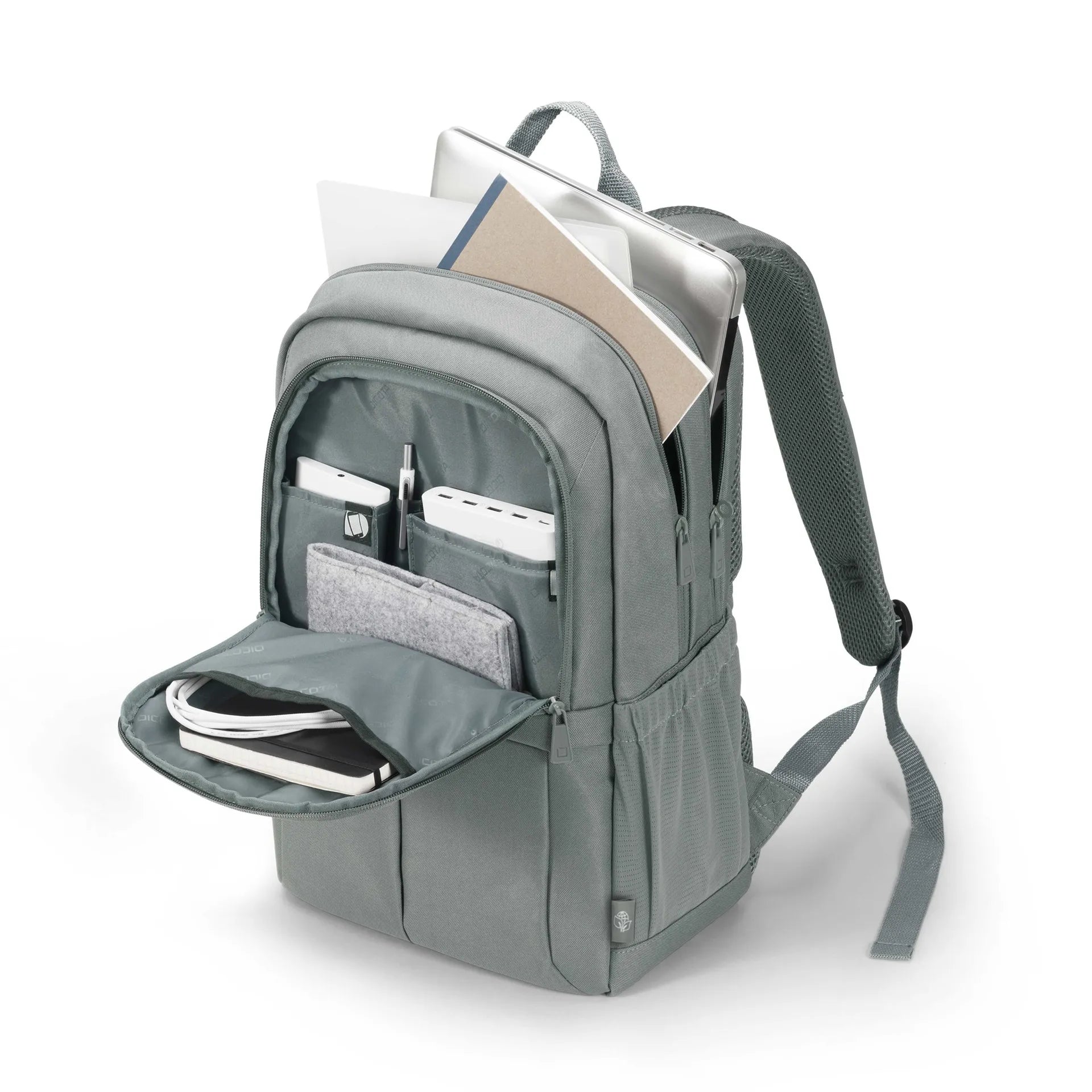 Dicota Eco Backpack SCALE 13-15.6 Grey Taschen Produkt Bild 4