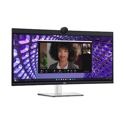 DELL P Series P3424WEB Computerbildschirm 86,7 cm (34.1") 3440 x 1440 Pixel 4K Ultra HD LCD Schwarz