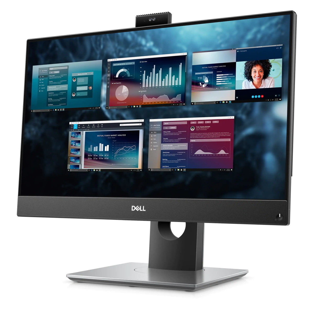 Wie neu: Dell OptiPlex 5490 AIO i5, 8 GB, 256 GB SSD, UHD-Grafik 630, Win 11 Pro | Refurbished