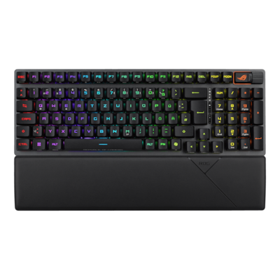 ASUS ROG Strix Scope II 96 RX Wireless kabellose optische Gaming Tastatur mit Bluetooth und 2,4 GHz, Streaming Hotkeys, ...
