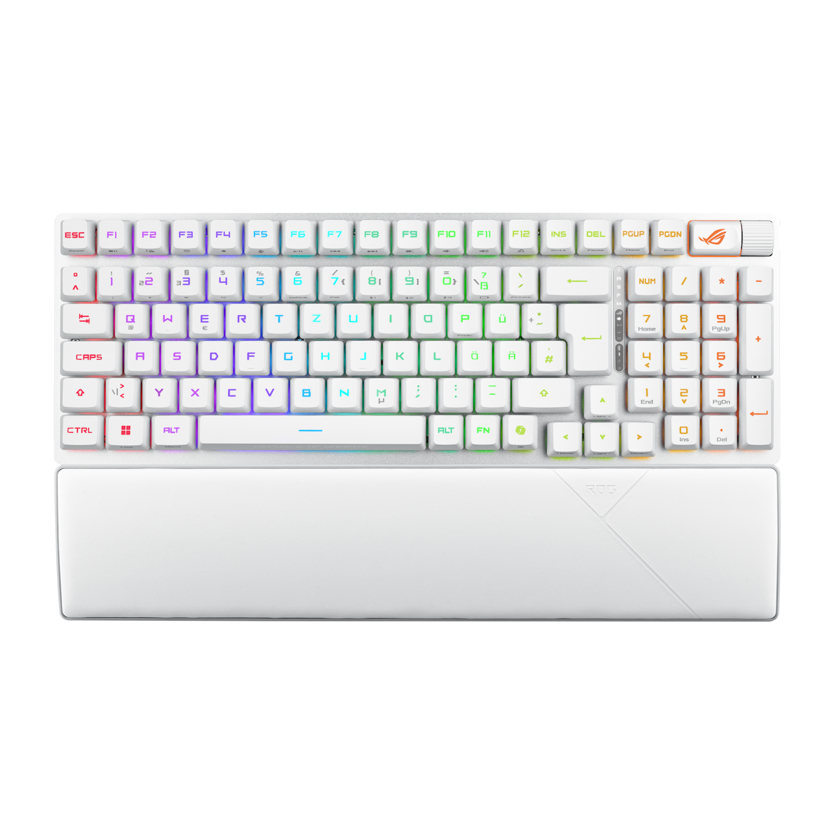 ASUS ROG Strix Scope II 96 RX Wireless kabellose optische Gaming Tastatur mit Bluetooth und 2,4 GHz, Streaming Hotkeys, ...