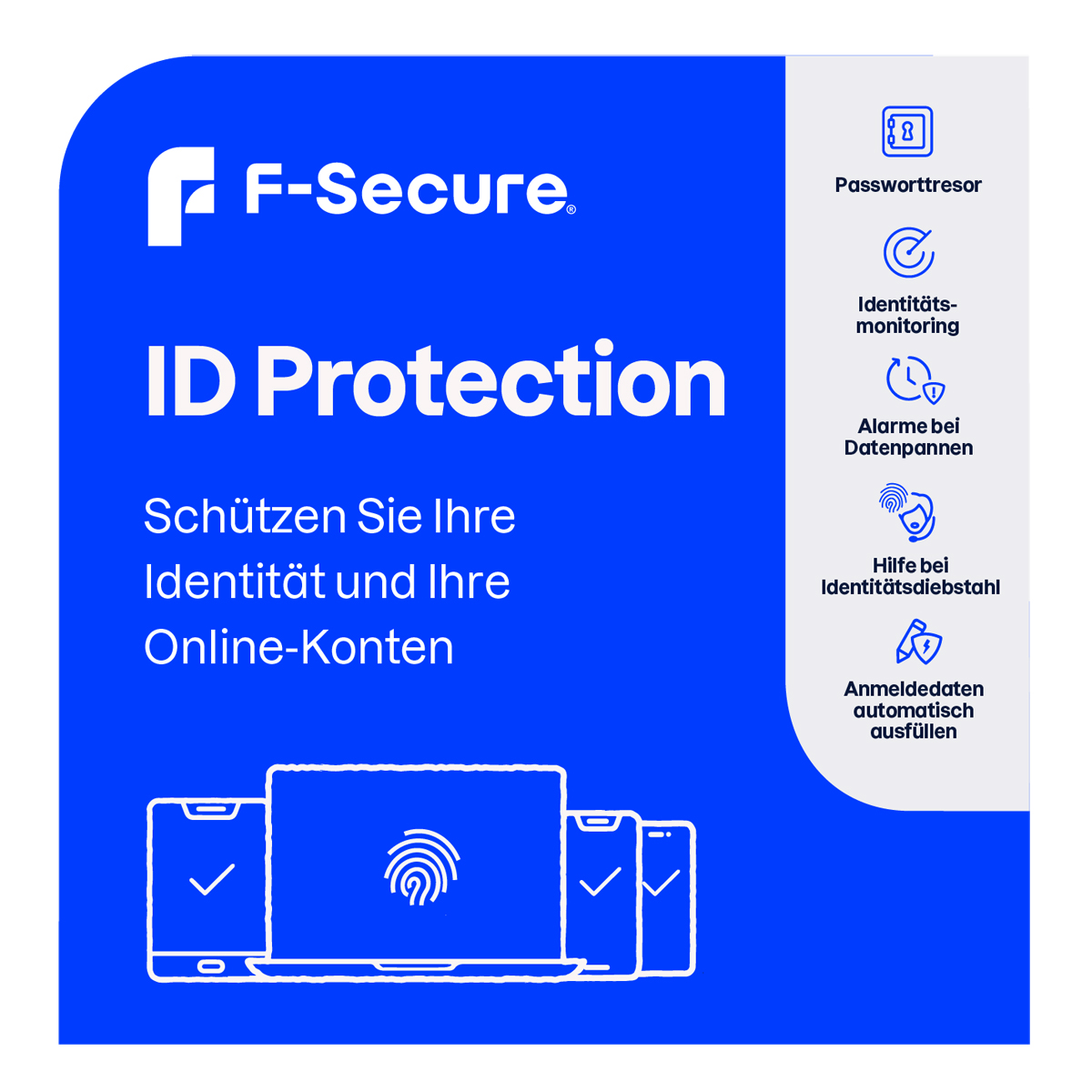Thumbnail - F-Secure ID Protection [10 Geräte - 1 Jahr]