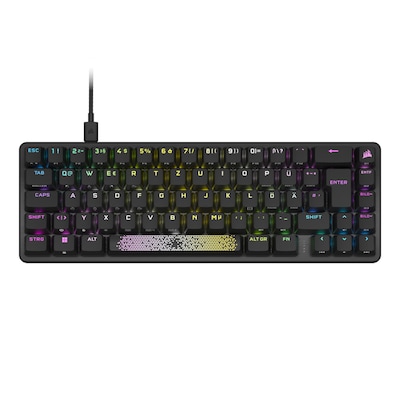 Corsair K65 PRO MINI Gaming Tastatur - 65 % Optisch-mechanische Gaming-Tastatur RGB-LED-Hintergrundbeleuchtung, CORSAIR ...