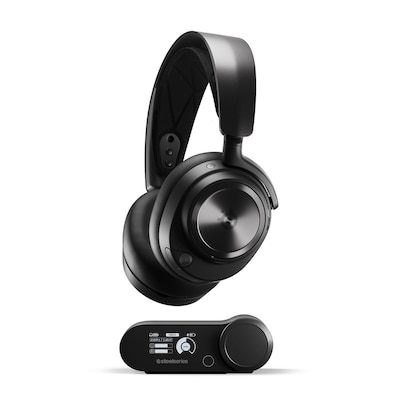 SteelSeries Gaming Headset Arctis Nova Pro Wireless X für Xbox Multi-System Gaming-Headset mit wechselbarem Akku (Infini...