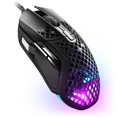 SteelSeries Aerox 5 Ultraleichte Gaming Maus, Kabelgebunden, 18.000 CPI TrueMove Air