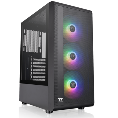 Thermaltake S200 TG Black | PC-Gehäuse