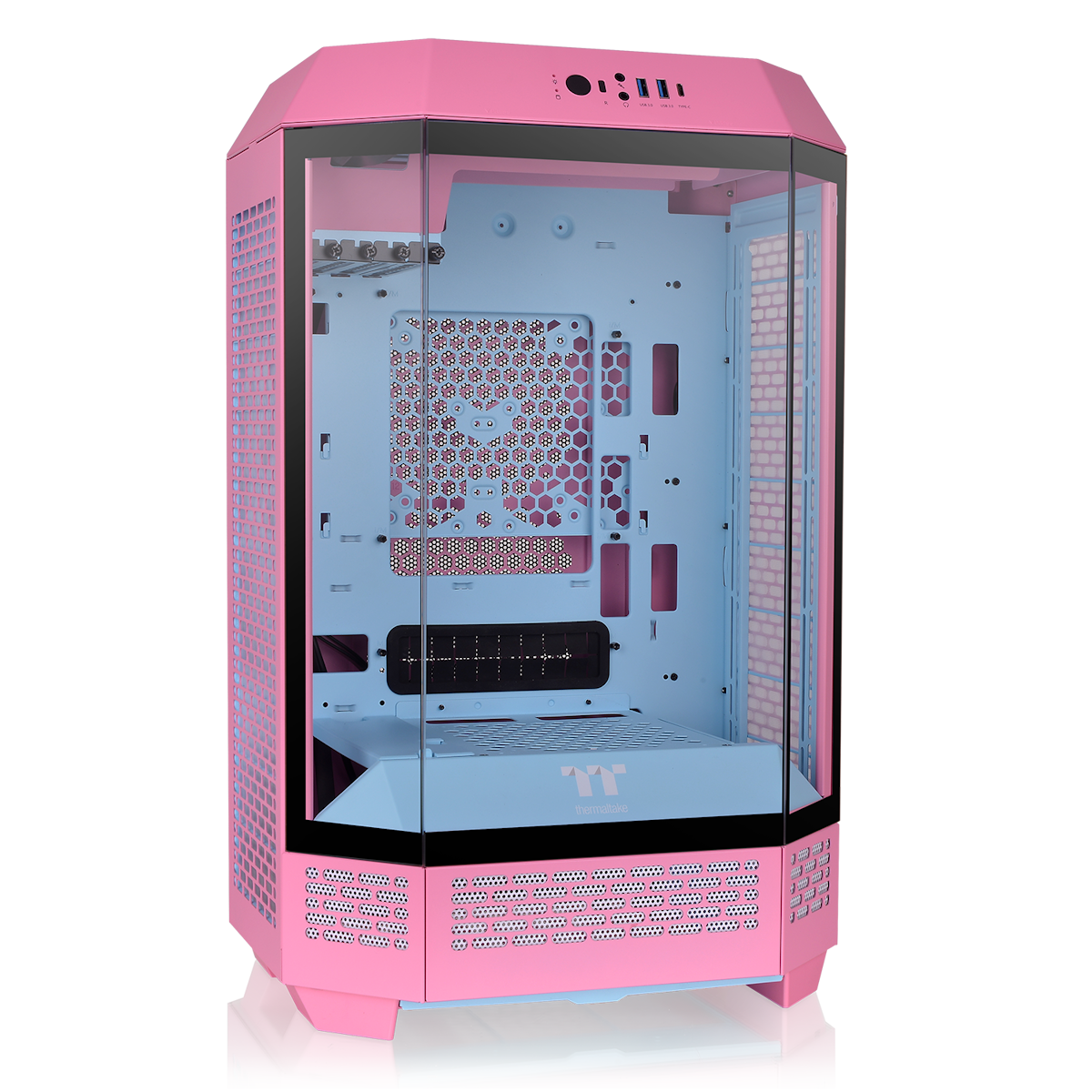 Thermaltake The Tower 300 Bubble Pink | PC-Gehäuse