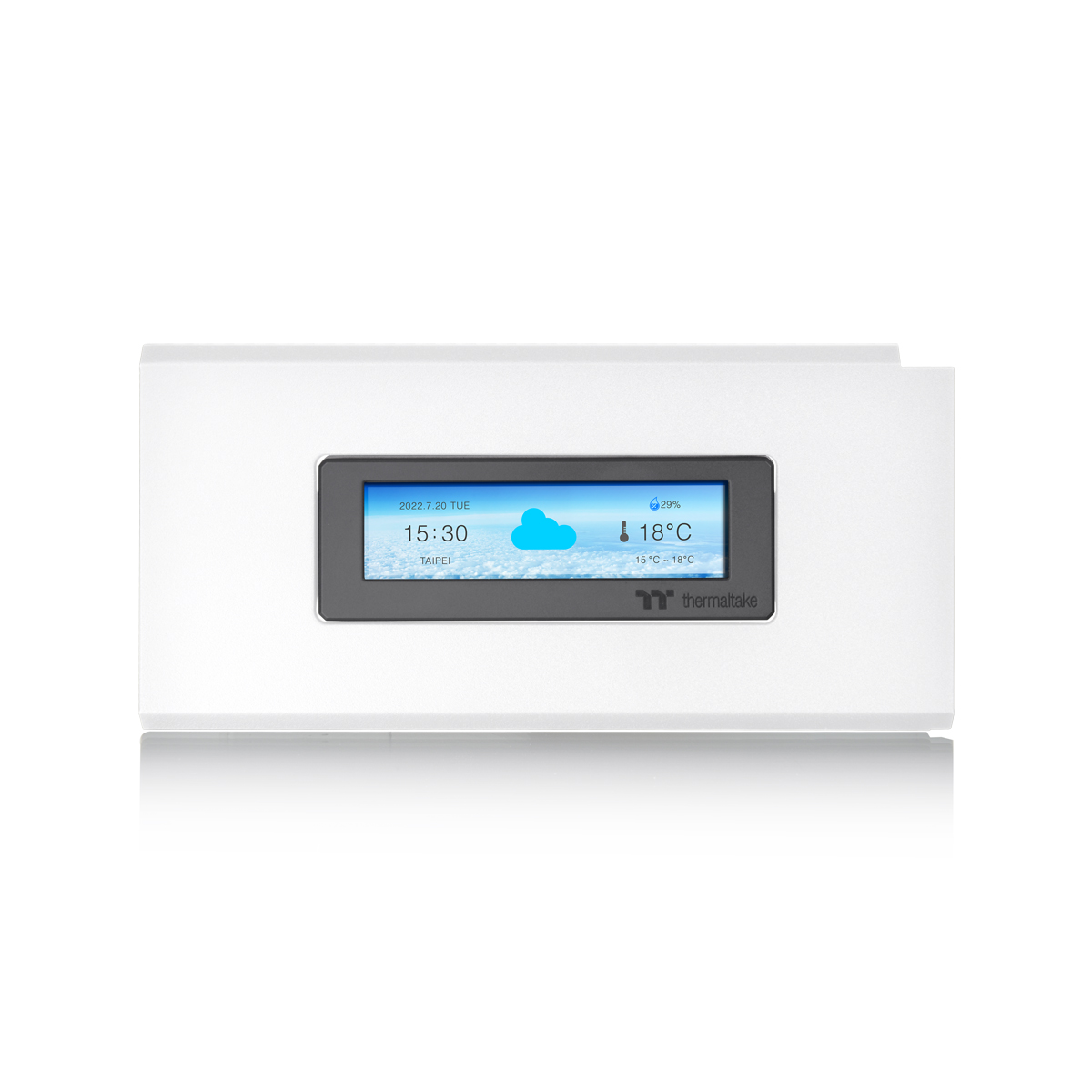 Thermaltake LCD Panel Kit Snow White für Ceres 500 TG ARGB Gehäuse Produkt Bild 1