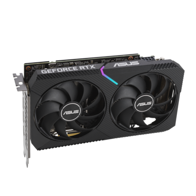 ASUS Dual GeForce RTX 3060 V2 LHR Grafikkarte - 3x DisplayPort, 1x HDMI