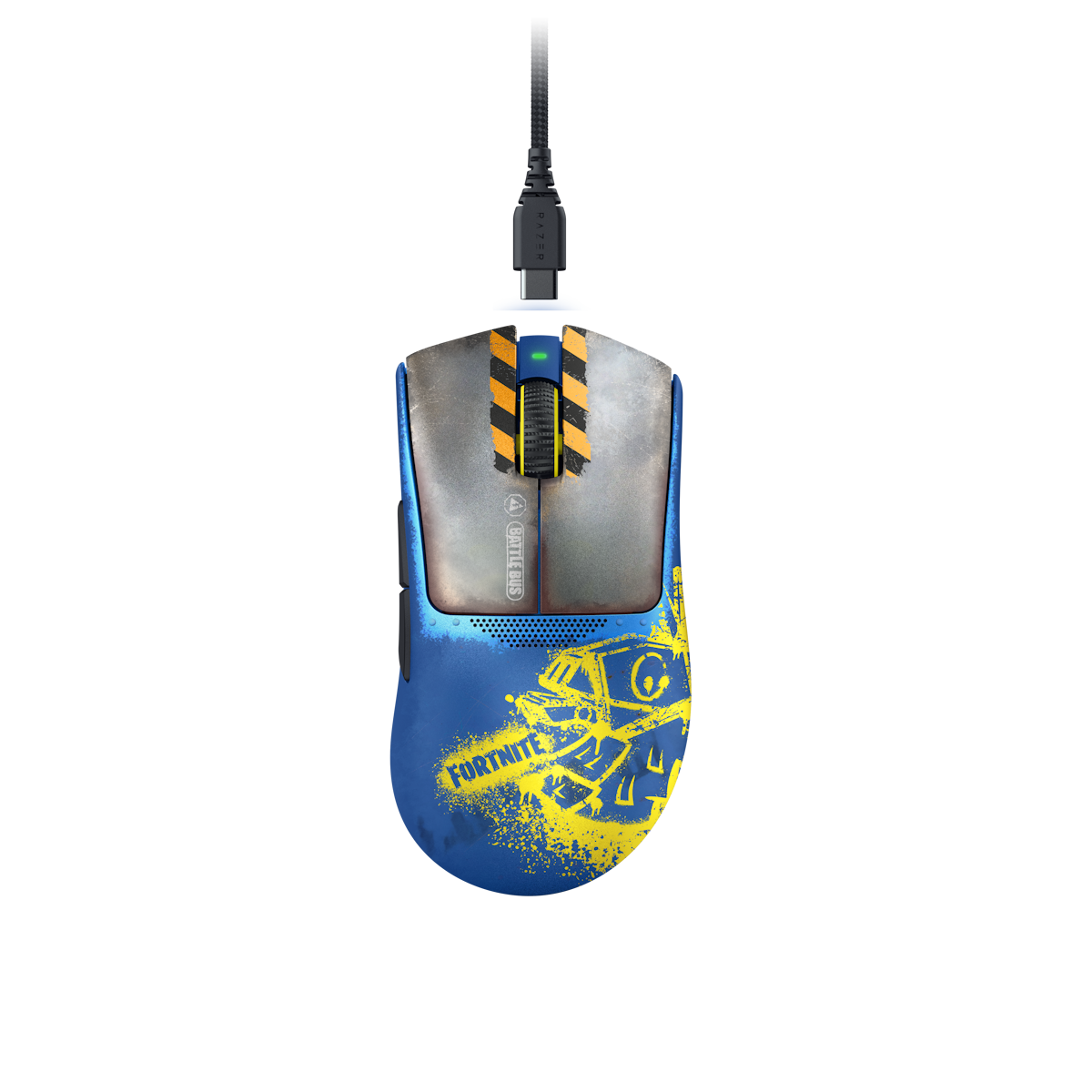 Razer DeathAdder V3 Pro Fortnite Edition - Ultra leichte kabellose ergonomische E-Sport-Maus mit 30K Focus Pro Sensor un...