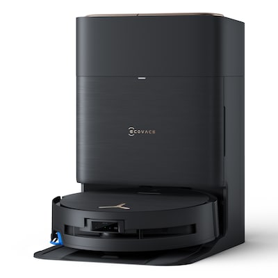 ECOVACS DEEBOT X9 PRO OMNI Schwarz PROMO Saug-Wisch-Roboter mit Reinigungsstation