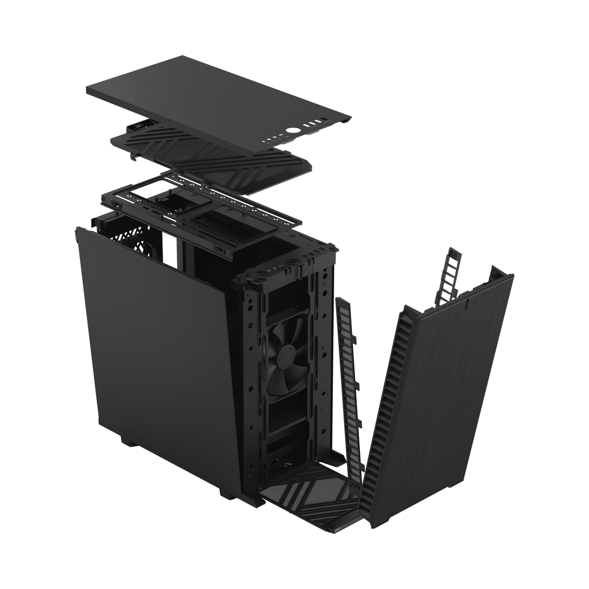 Fractal Define 7 Mini Black Solid | PC-Gehäuse Gehäuse Produkt Bild 21