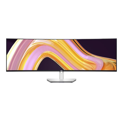 DELL UltraSharp U4924DW Computerbildschirm 124,5 cm (49") 5120 x 1440 Pixel 5K Ultra HD LCD Schwarz, Silber