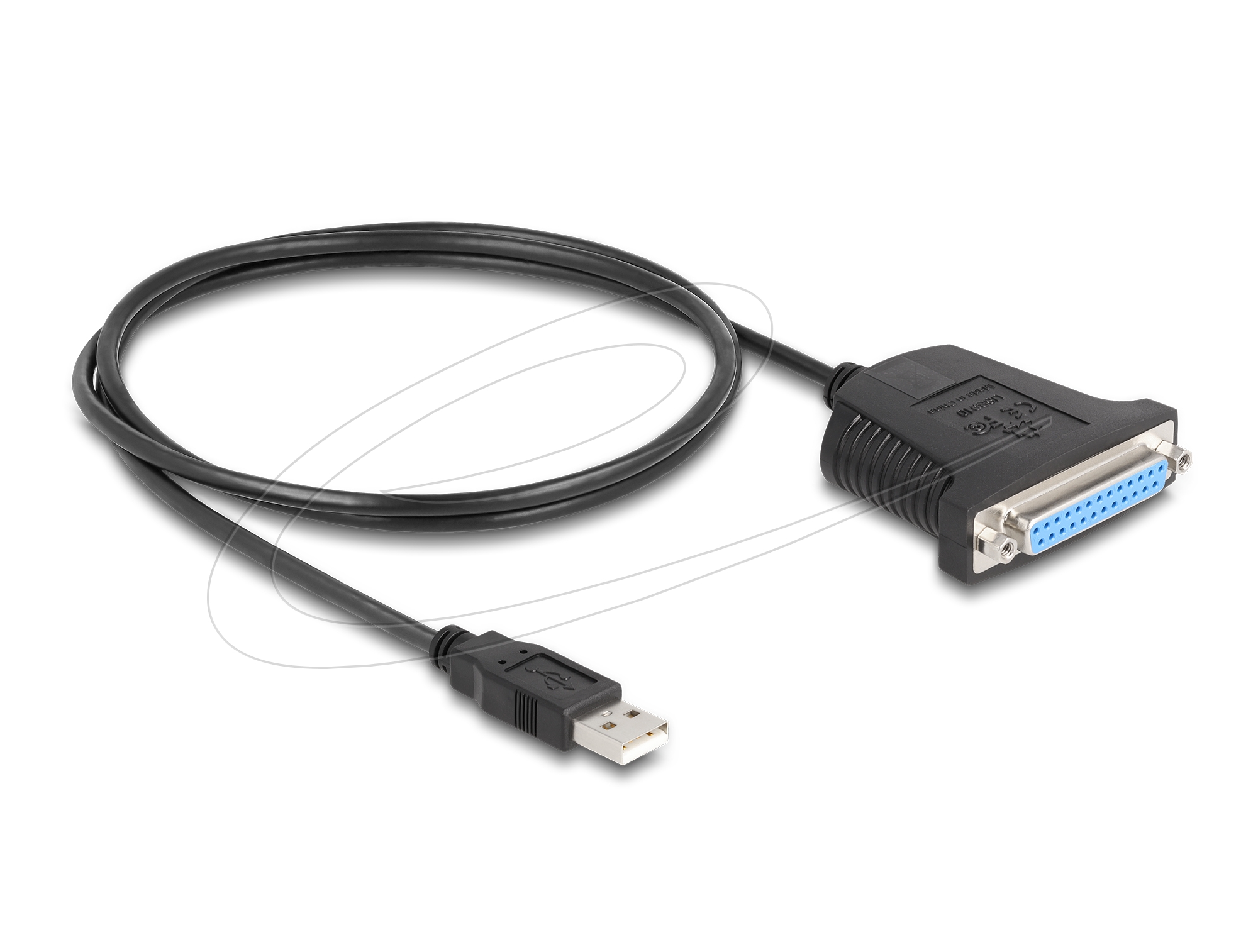 Delock Adapter USB 1.1 Stecker > 1 x Parallel DB25 Buchse