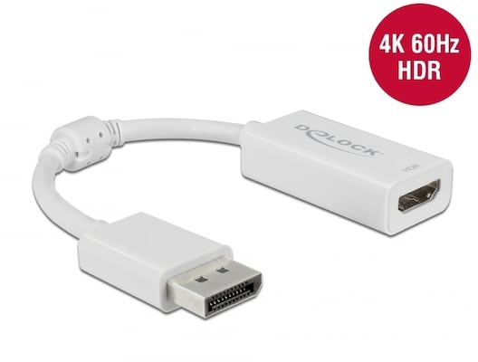 Delock Adapter (mit HDR) DisplayPort auf HDMI
