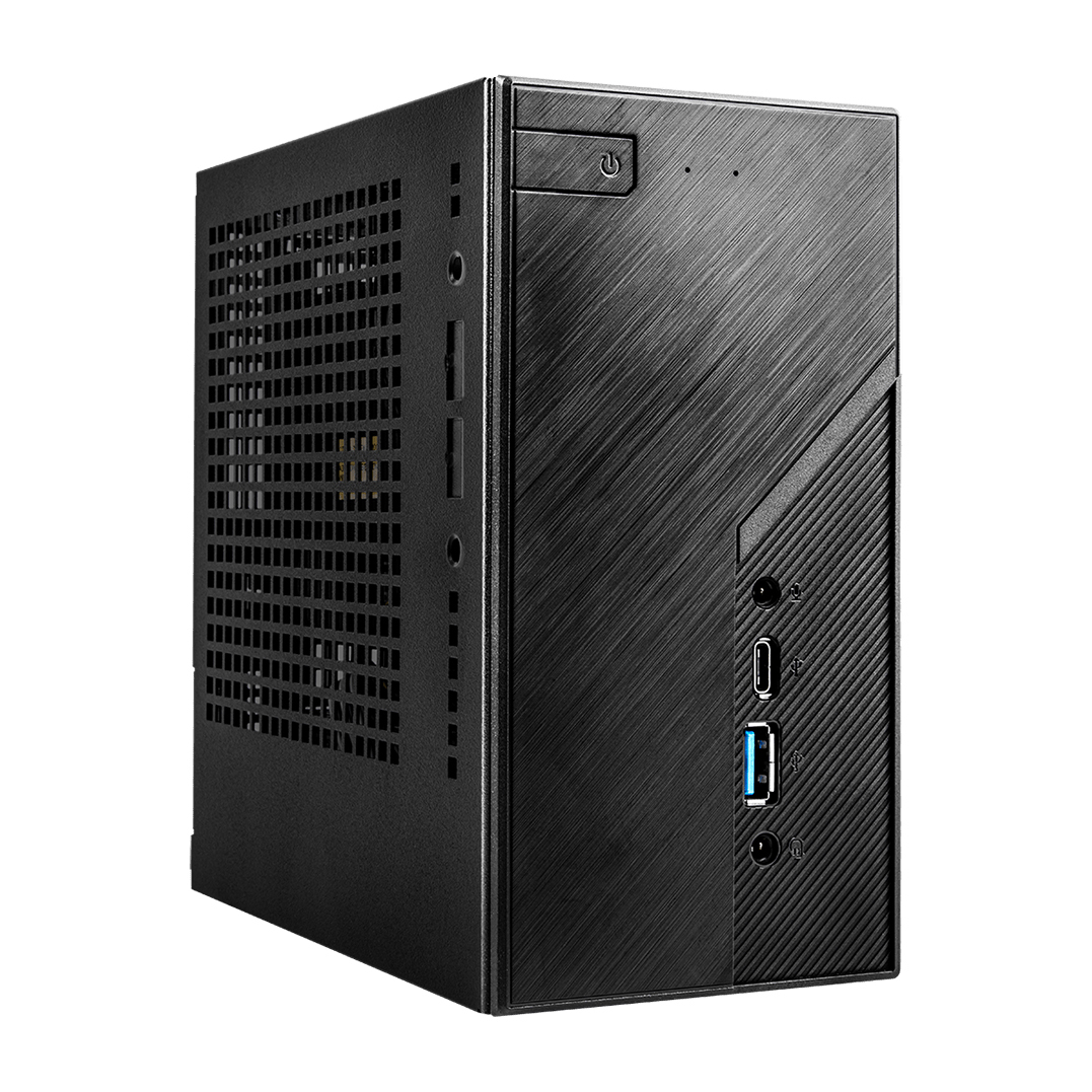 ASROCK DeskMini B760 Intel 1700 Sockel, 2x DDR4 SO-DIMM, 2x M.2, 2x 2.5", 5x USB 3.2 (2x Typ-C), HDMI, DisplayPort, VGA,...