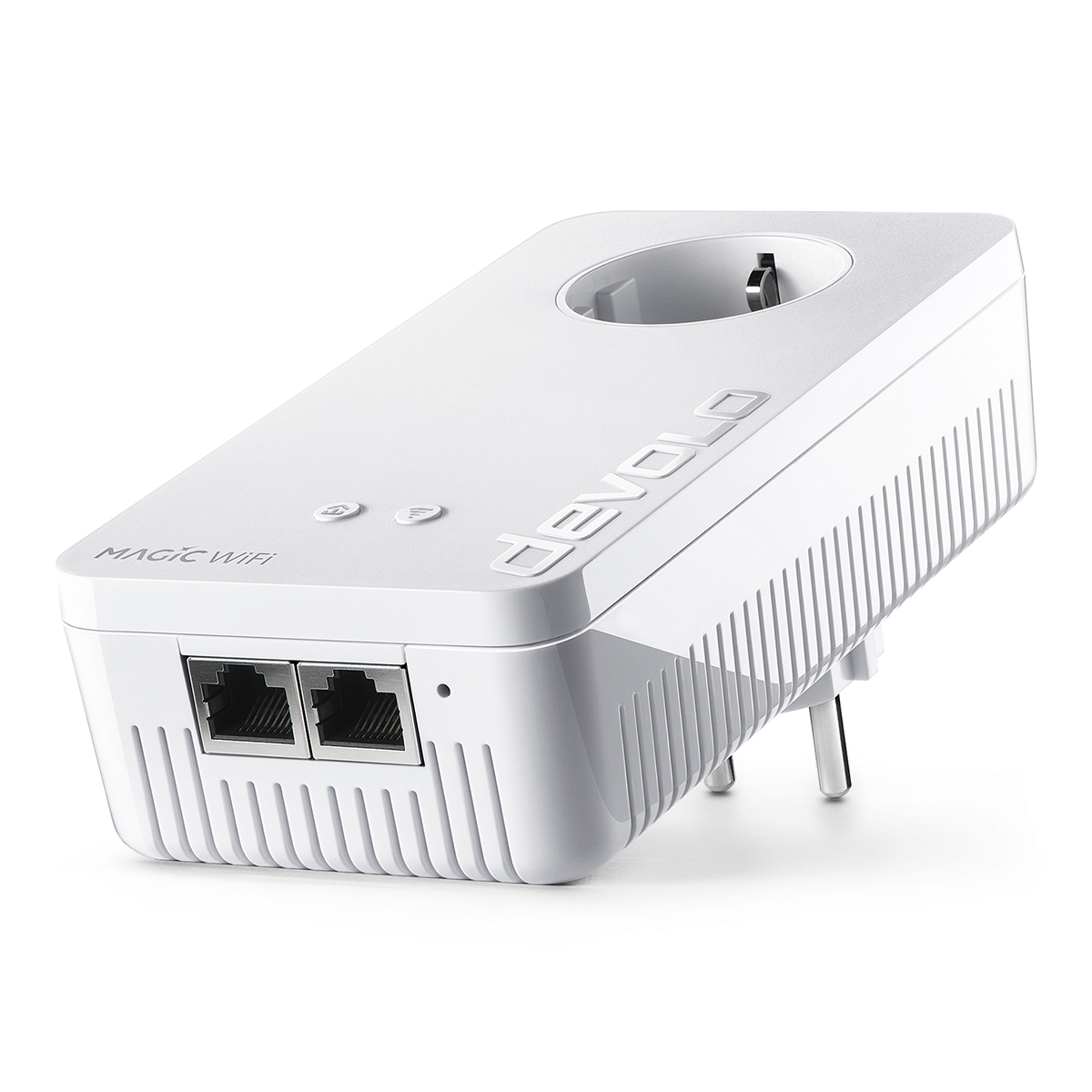 devolo Magic 2 WiFi next Powerline Adapter B-Ware Powerline bis zu 2.400 Mbit/s, WiFi 5 bis zu 1.167 Mbit/s, 2x Gigabit ...