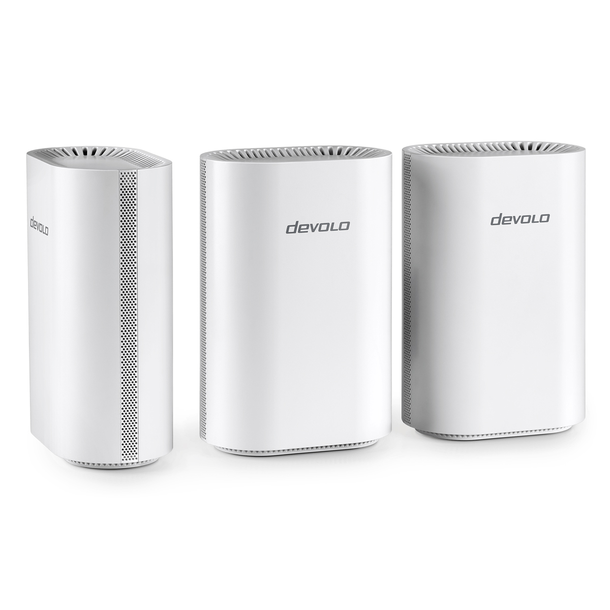 devolo WiFi 7 BE9300 Mesh System 3er Pack BE9300 Triband, 1x 2.5G WAN/LAN und 3x 1G LAN (pro Einheit)
