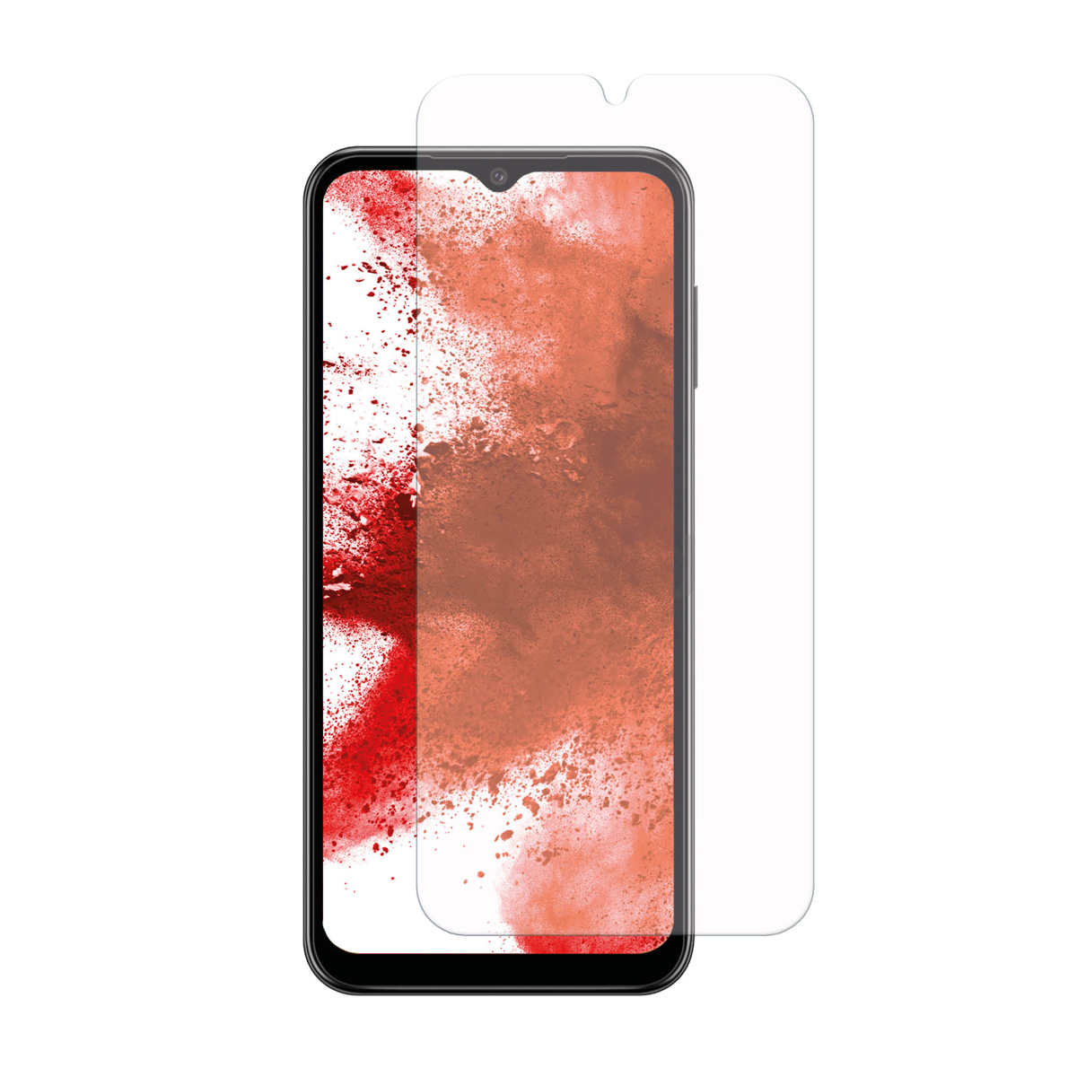 Thumbnail - DISPLEX Panzerglas 2D/ Clear (10H) für Samsung A15/A15 5G Eco-Montagerahmen, Tempered Glas, kratzer-resistente Schutzfol...