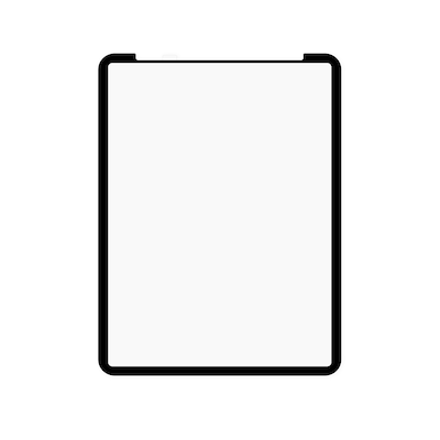 DISPLEX TABLET PAPERSENSE für iPad Pro 12,9'' (3./4./5./6. Gen.) wiederablösbare Schreibfolie und Zeichenfolie mit Paper Feeling für ein Schreibgefühl