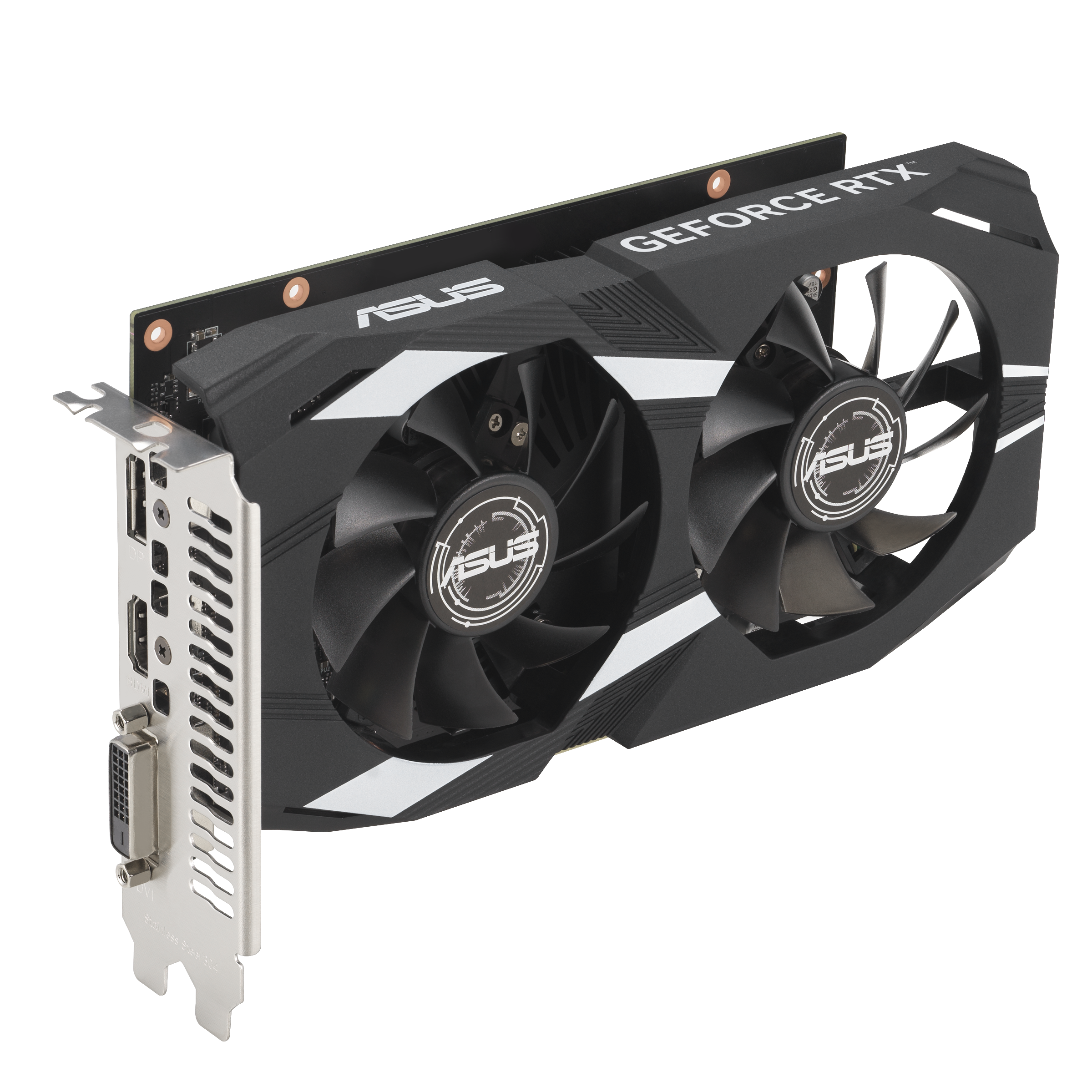 ASUS Dubbele GeForce RTX 3050 6G OC grafische kaart - 6GB GDDR6
