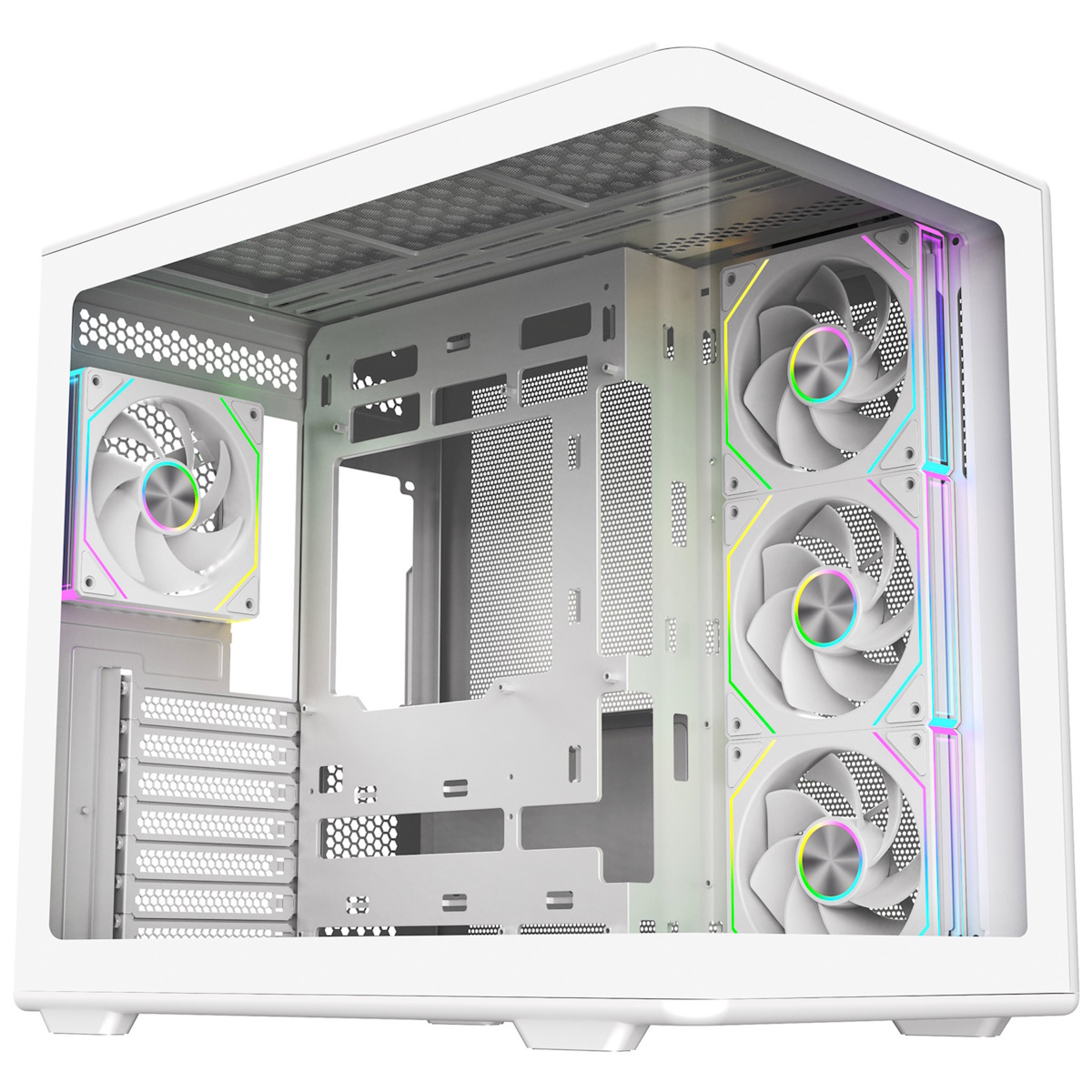 Cooler Master Elite 600 White 4-Fan ARGB | PC-Gehäuse