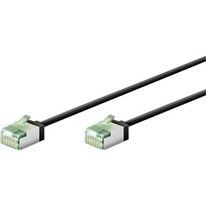 Goobay CAT 8.1 Patchkabel U/FTP Schwarz 0,25 m
