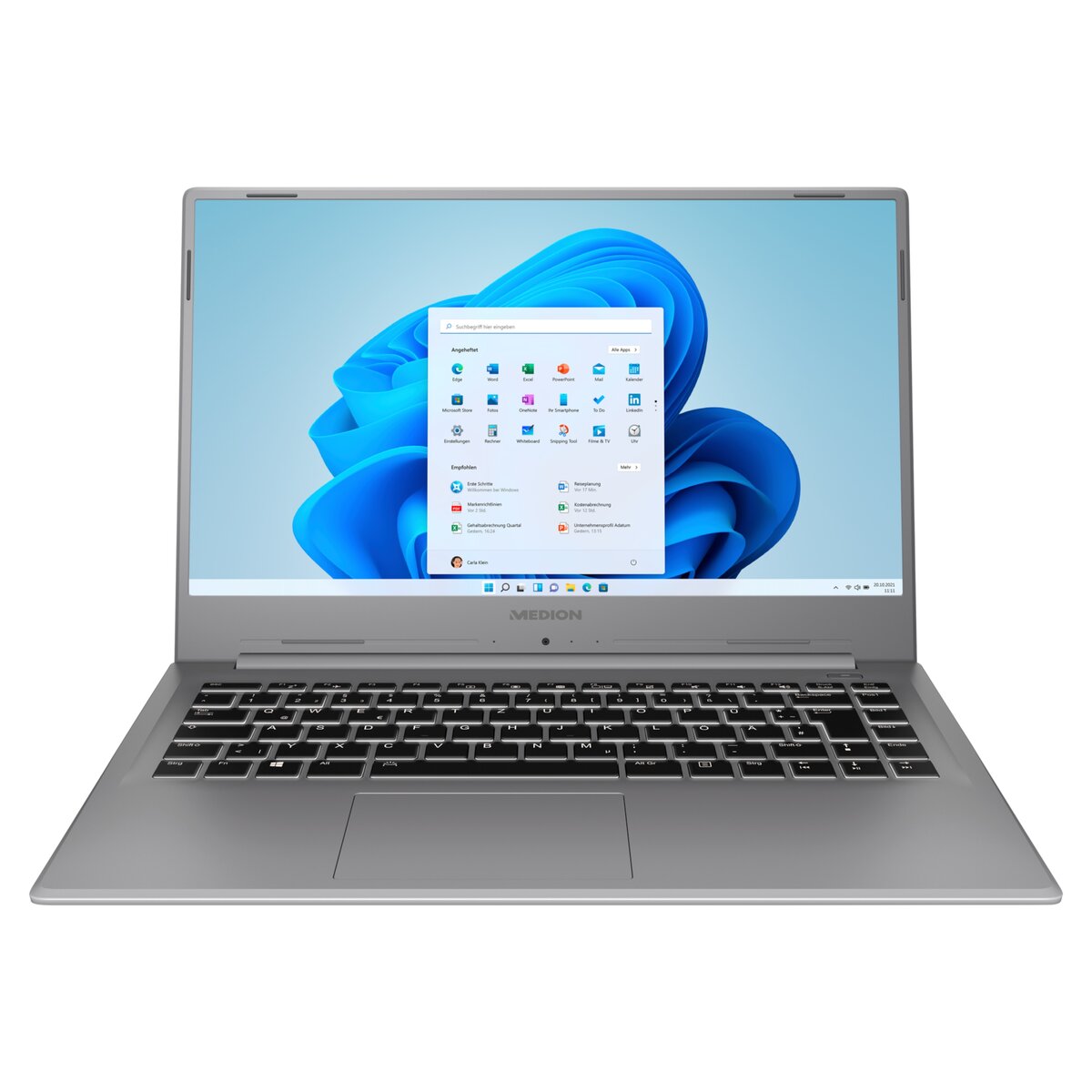 MEDION AKOYA S15449 - Intel® Core™ i5-1135G7, Windows 11 Home, 39,6 cm (15,6'') FHD Display, 512 GB PCIe SSD, 16 GB RAM