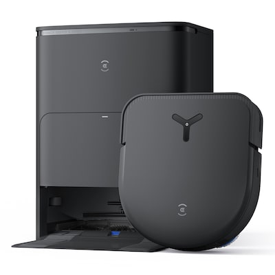 ECOVACS DEEBOT X5 OMNI Schwarz Saug-Wisch-Roboter mit Reinigungsstation