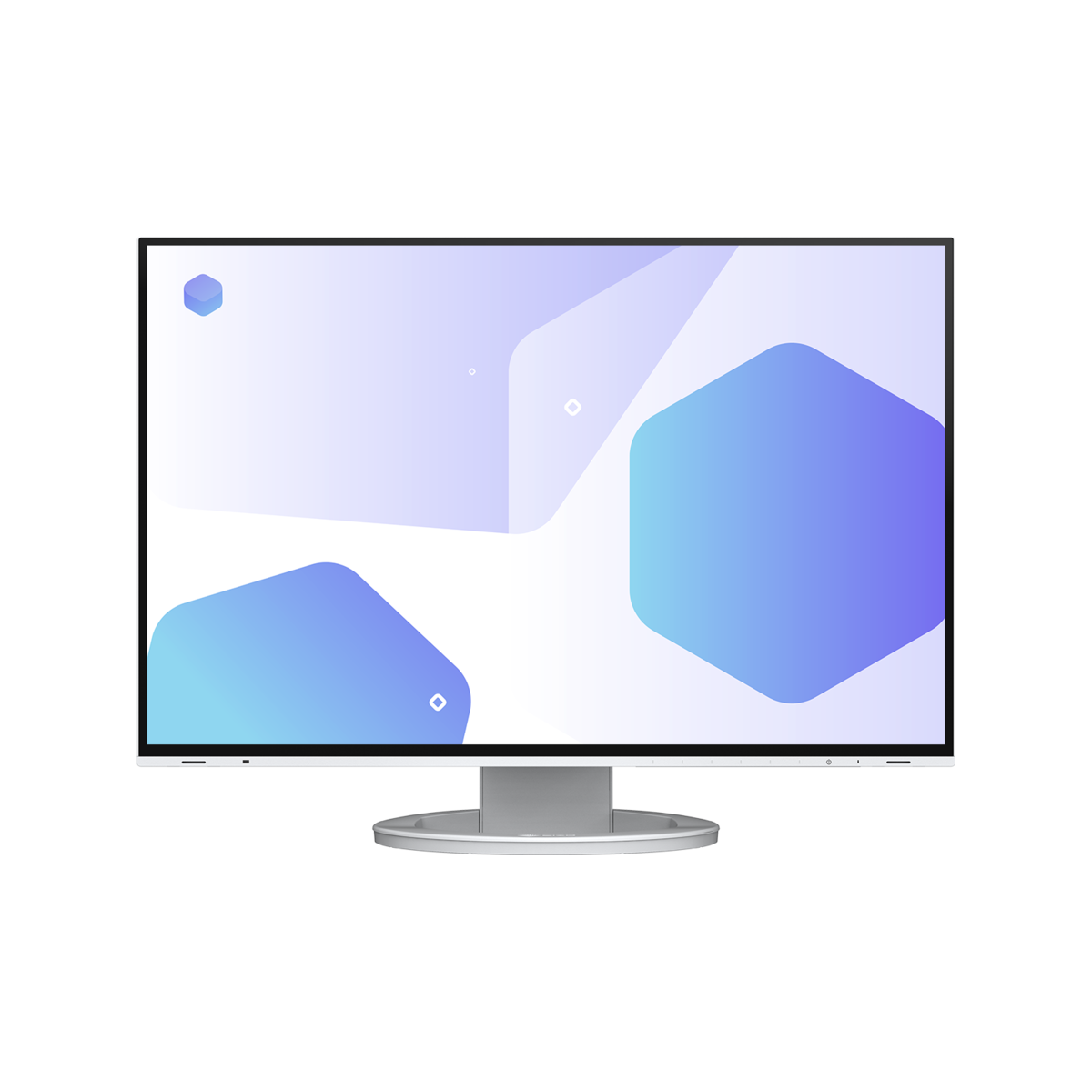 Eizo FlexScan EV2485-WT Office Monitor - IPS, USB-C, HDMI, 5 ms