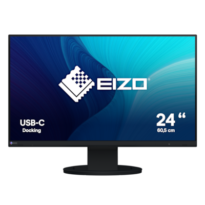 Eizo FlexScan EV2480-BK - IPS-Panel, Höhenverstellung, USB-C