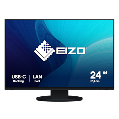 Eizo FlexScan EV2495-BK - IPS, Höhenverstellung, DisplayPort