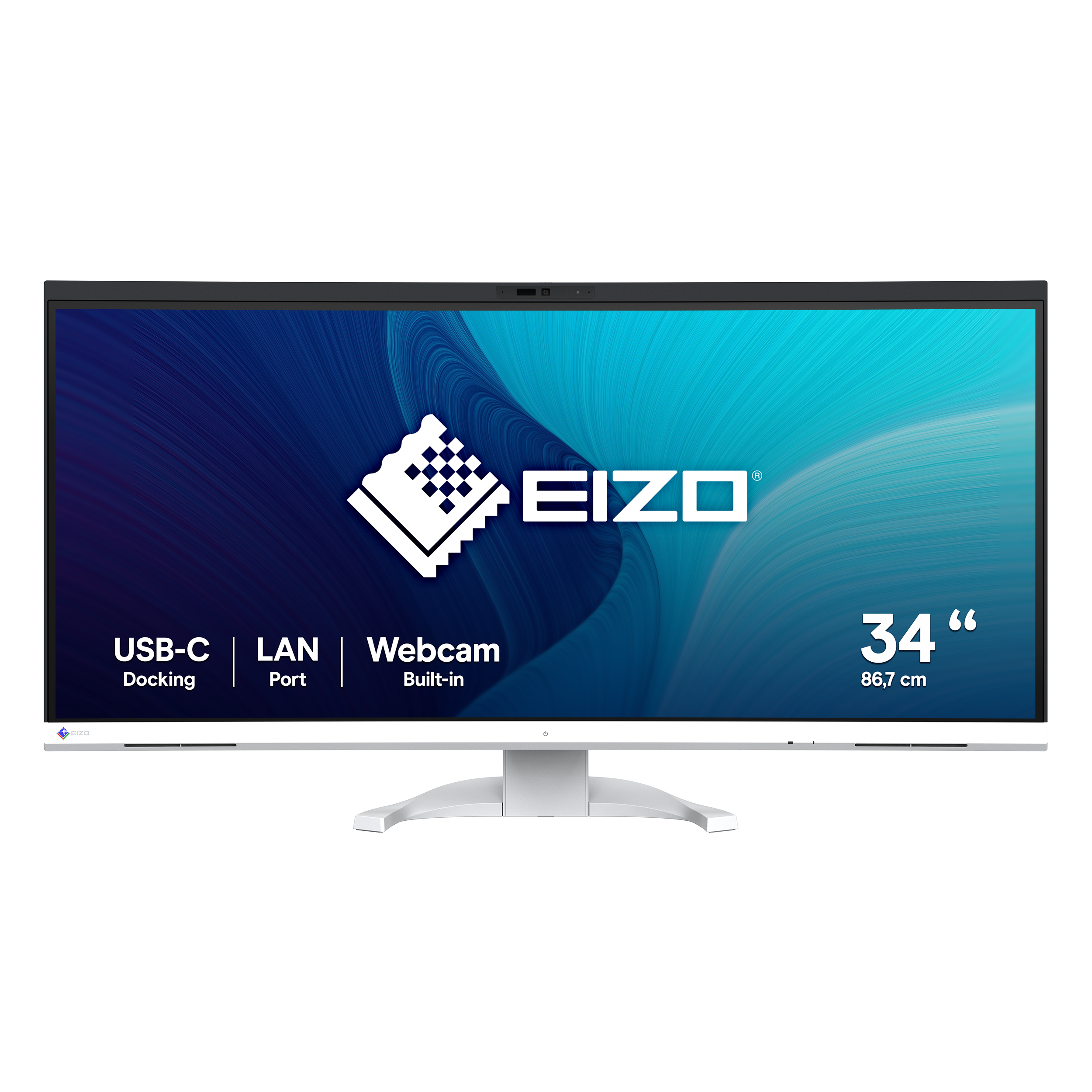 EIZO FlexScan EV3450XC-WT Office Monitor