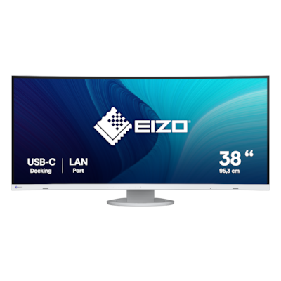 Eizo FlexScan EV3895-WT - LED, Curved IPS-Panel, UWQHD, USB-C