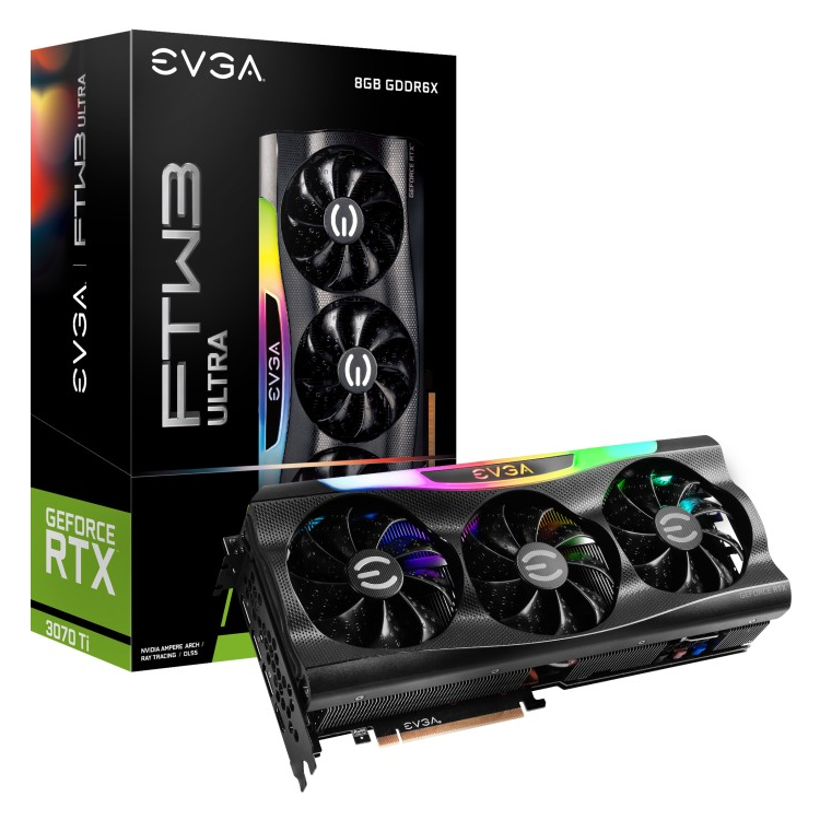 EVGA GeForce RTX 3070 Ti FTW3 Ultra Gaming Grafikkarte