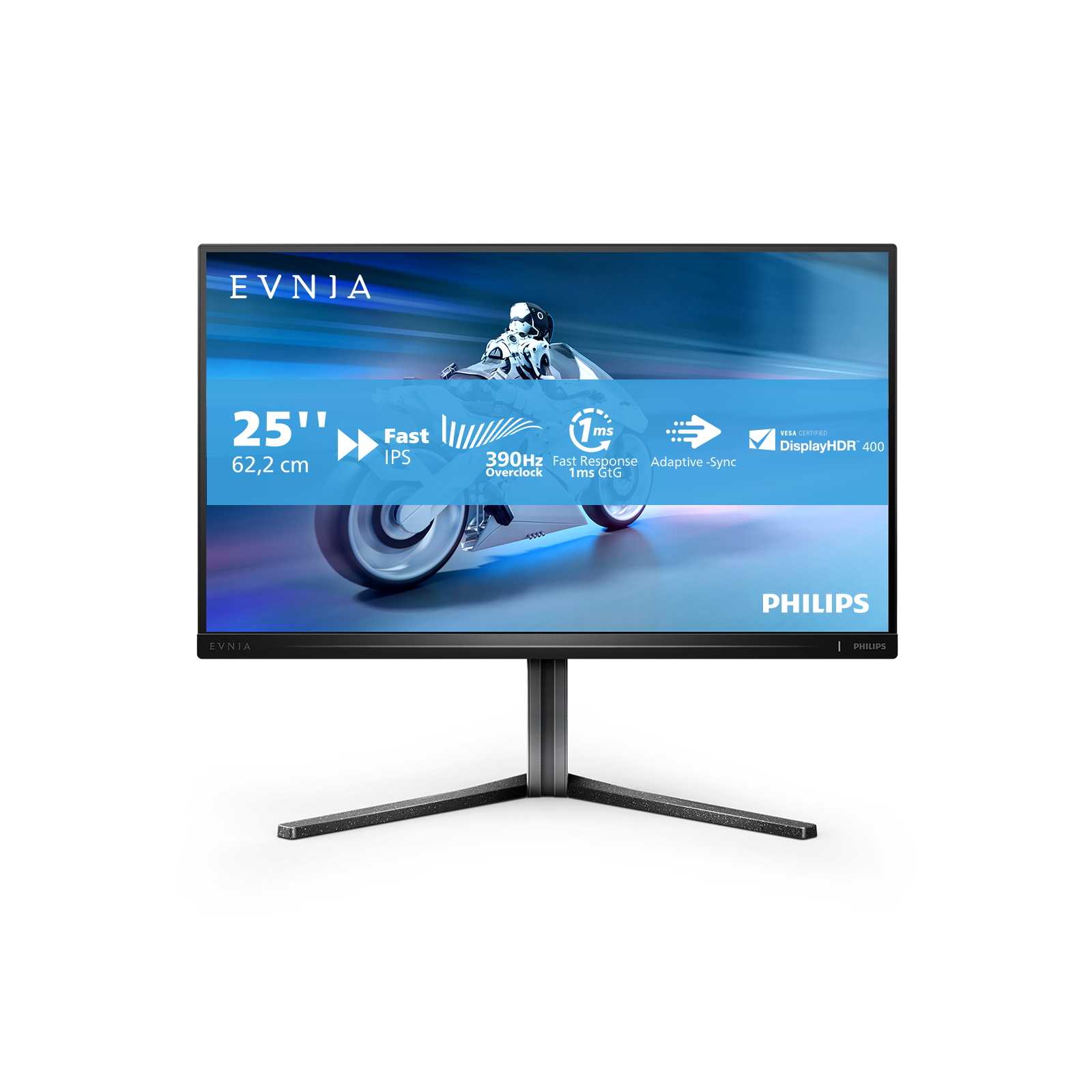 Philips Evnia 25M2N5200U 25 Zoll - Gaming Monitor Fast IPS, FHD, 390 Hz