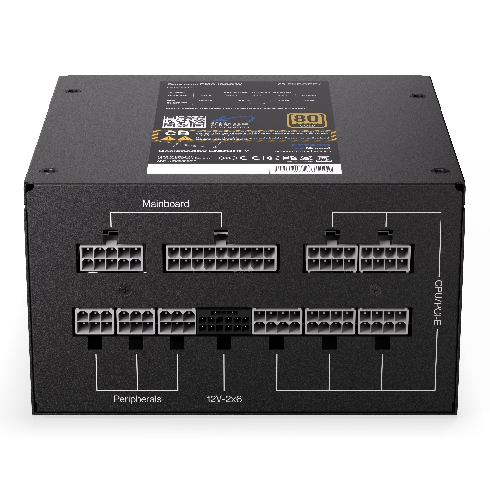 Endorfy Supremo FM6 Gold 1000W | PC-Netzteil PC Netzteile Produkt Bild 12