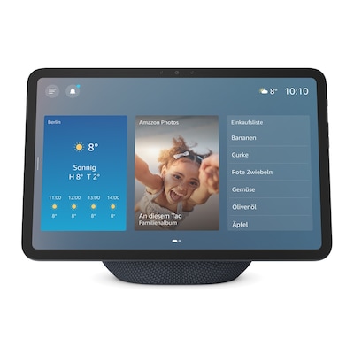 Amazon Echo Show 11 (2025 release) - Graphite Nahtlos gestaltetes brillantes 11-Zoll-Display in Full-HD-Auflösung mit gr...