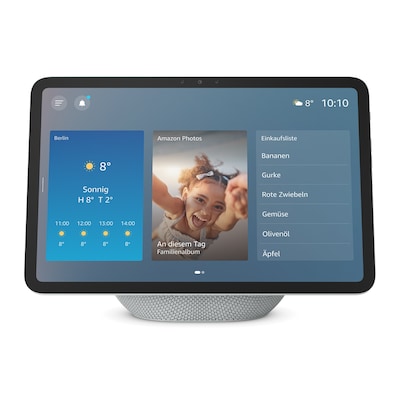Amazon Echo Show 11 (2025 release) - Weiß Nahtlos gestaltetes brillantes 11-Zoll-Display in Full-HD-Auflösung mit größer...