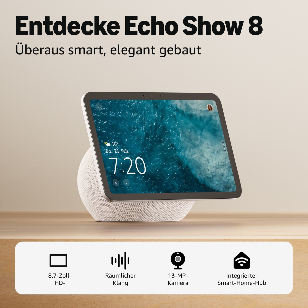 Amazon Echo Show 8 | NBB.com - Elektronica koop je bij NBB.com