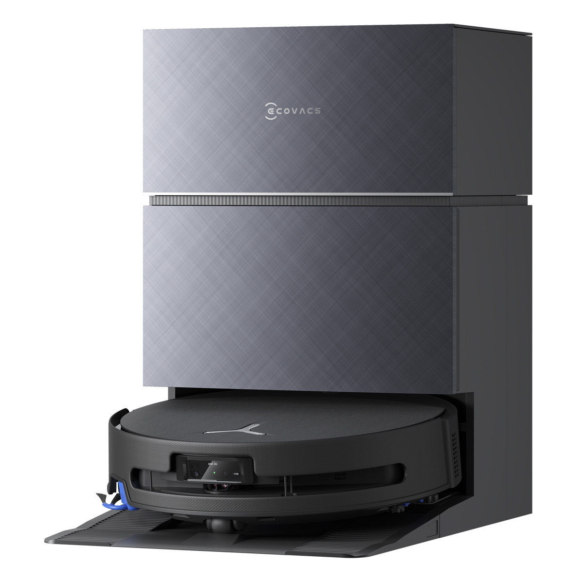 ECOVACS DEEBOT X11S PRO OMNI Schwarz Saug-Wisch-Roboter mit Reinigungsstation
