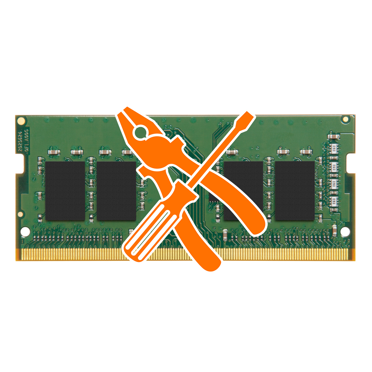 Upgrade auf 16GB mit 1x 8GB DDR4-3200 Kingston SO-DIMM Arbeitsspeicher