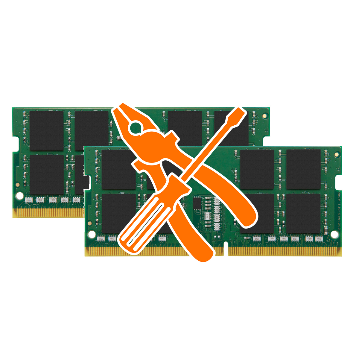 Upgrade auf 32GB mit 2x 16GB DDR4-3200 Kingston SO-DIMM Arbeitsspeicher