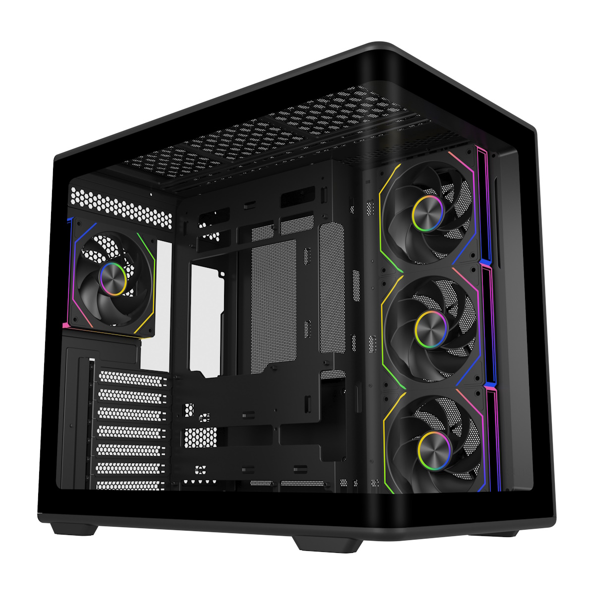 Cooler Master Elite 600 Black 4-Fan ARGB | PC-Gehäuse