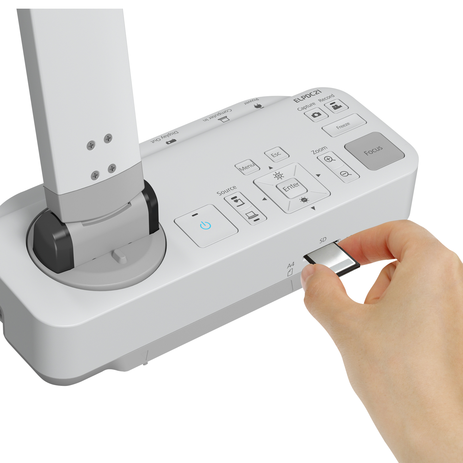 Epson ELPDC30 Dokumentenkamera - 4K-UHD, 23x Zoom, HDMI Projektoren Produkt Bild 5
