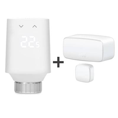 Eve smartes Heizen- und Energiesparen-Set Eve Thermo 5th Gen + Eve Door & Window