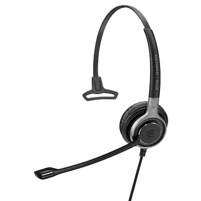 EPOS Headset IMPACT SC 638, Mono, Easy Disconnect, monaurales Premium-Headset mit Kopfbügel, für Wideband und Narrowband...