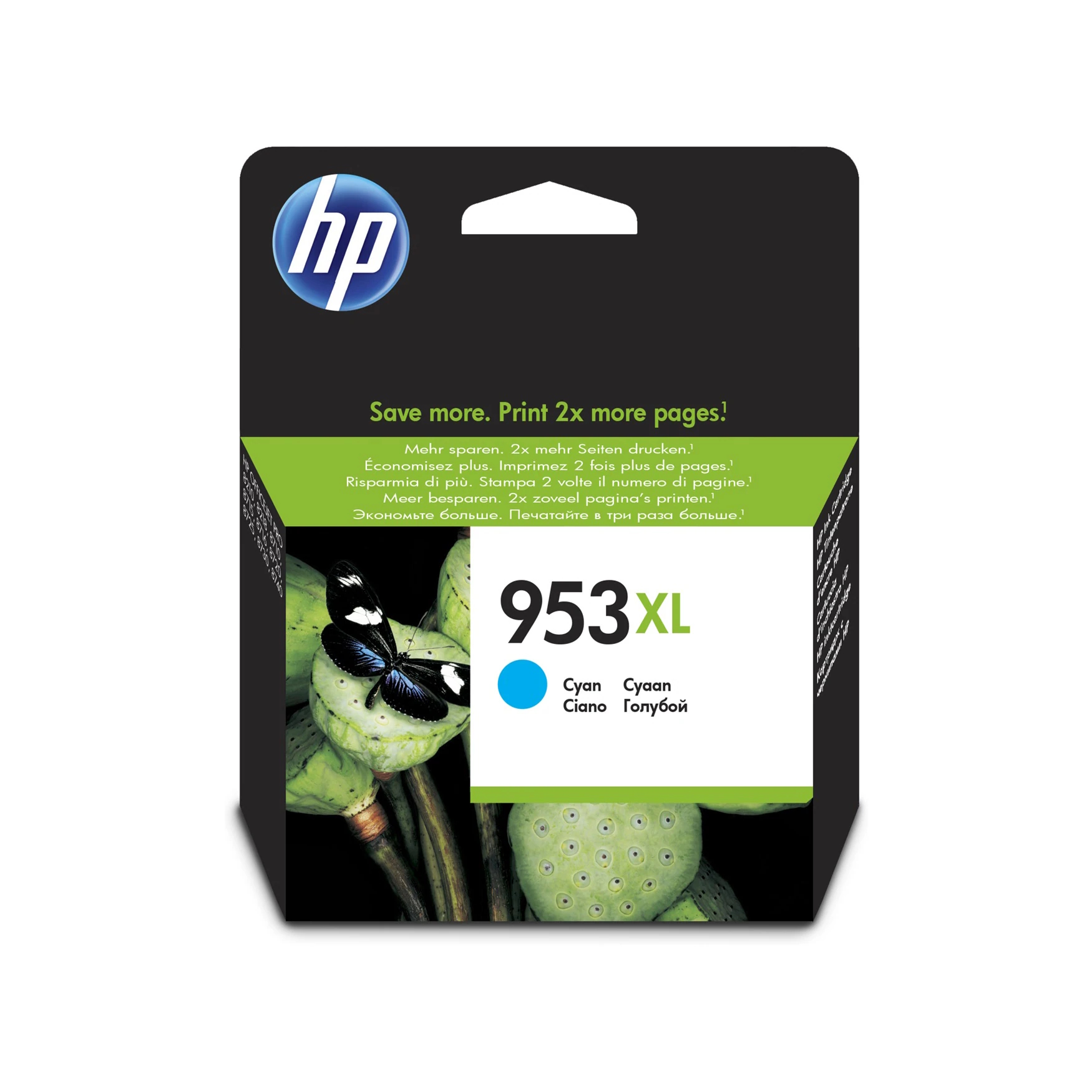 HP 953XL (F6U16AE) Original Tintenpatrone Cyan